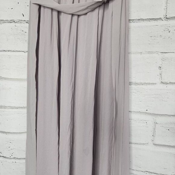 Show Me Your Mumu Emily Empire Maxi Dress Gray Size Small - Picture 9 of 12
